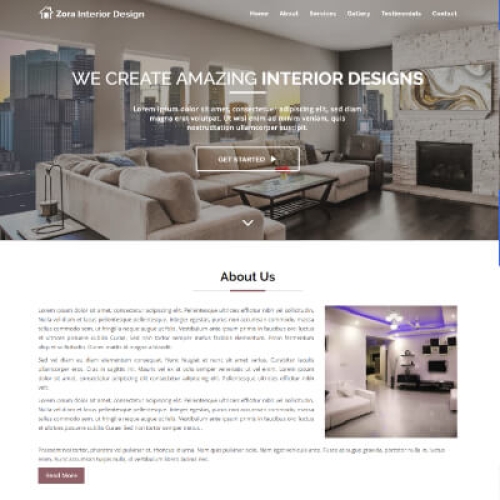 Best Website Design for Interior Company from $39/mo. | Lease A Website