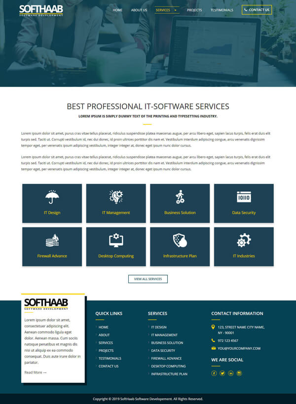Best Ready To Go Software Consulting Website Design from $39/mo ...