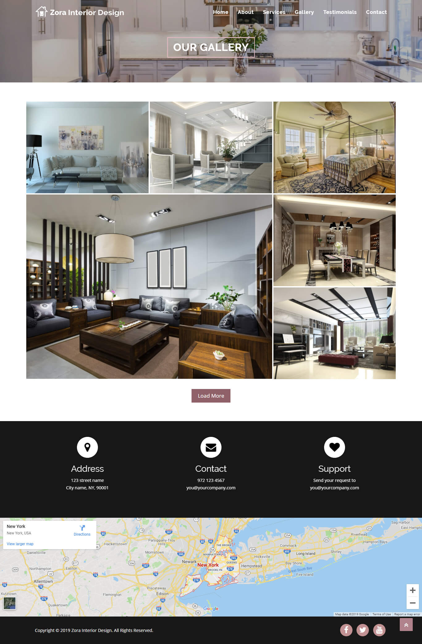 Best Website Design for Interior Company from $39/mo. | Lease A Website