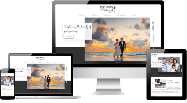 photography website design